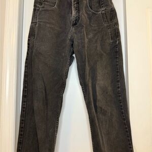 Guess Men's Dark Gray Relaxed Jeans
